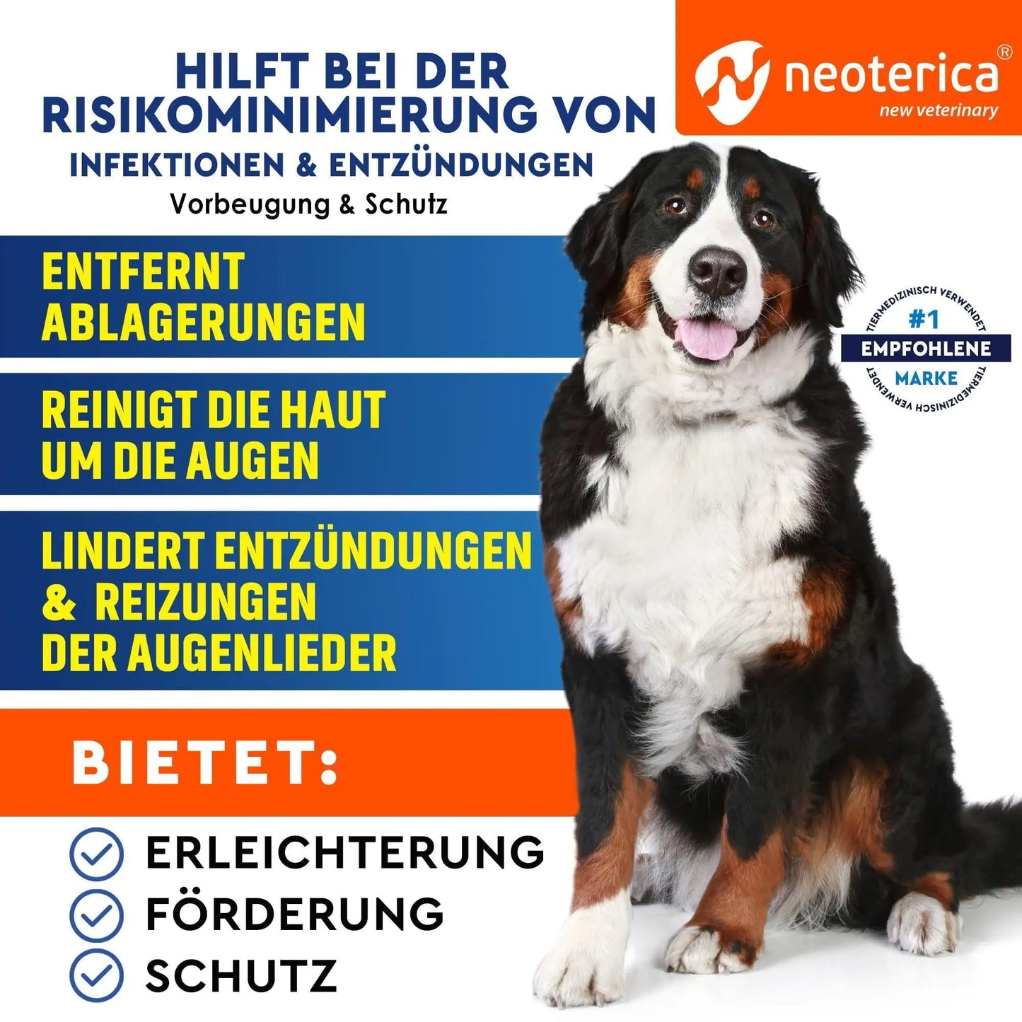 Pet Eye Wash Drops – Tear Stain Remover & Irritation Relief for Dogs & Cats