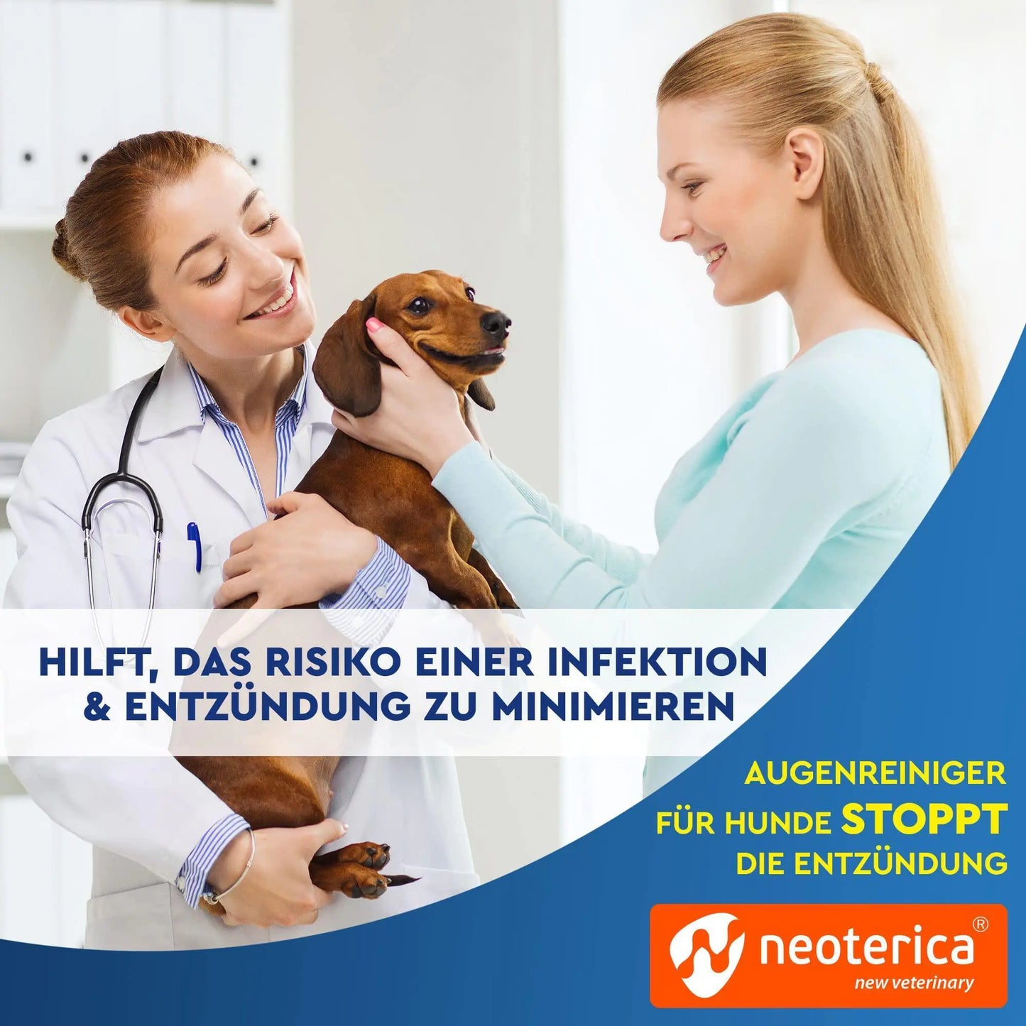 Pet Eye Wash Drops – Tear Stain Remover & Irritation Relief for Dogs & Cats