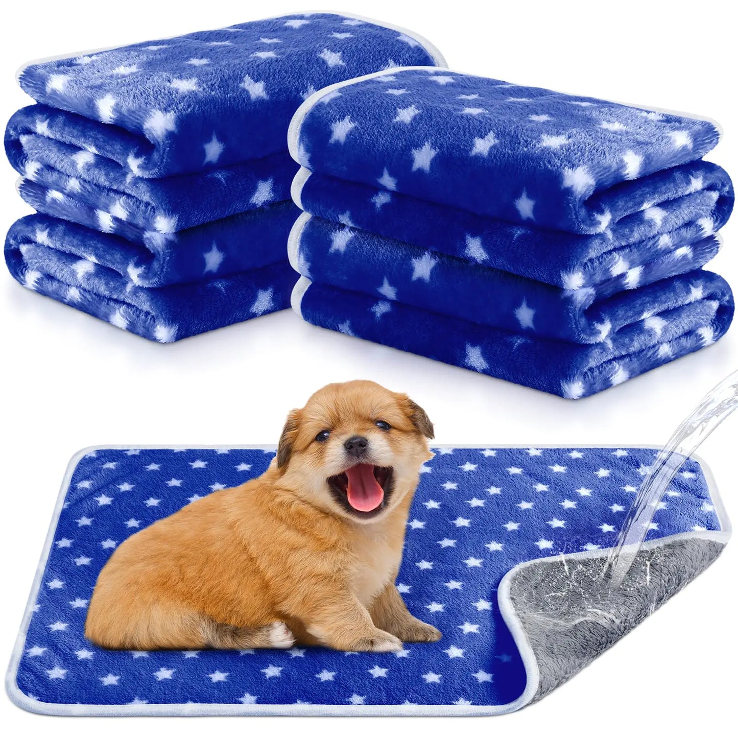 Tranqun Reusable Puppy Pads (4 Pack, 20x30) – Waterproof, Washable Training Mats
